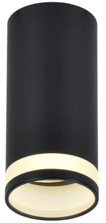 Светильник 4005 накладной потолочный под лампу GU10 черный IEK