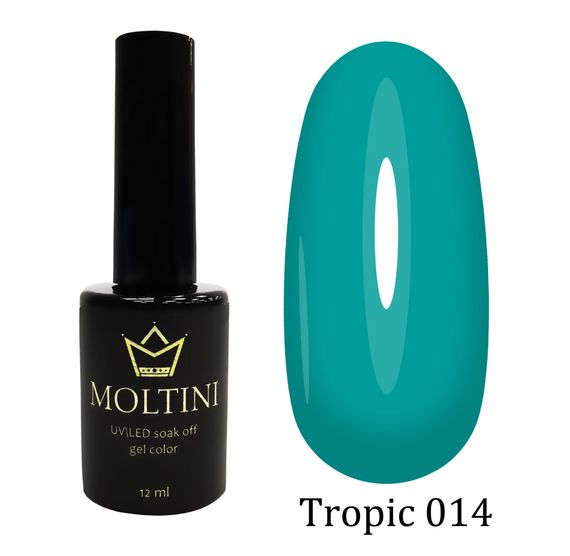Гель-лак Moltini Tropic 014, 12 ml.