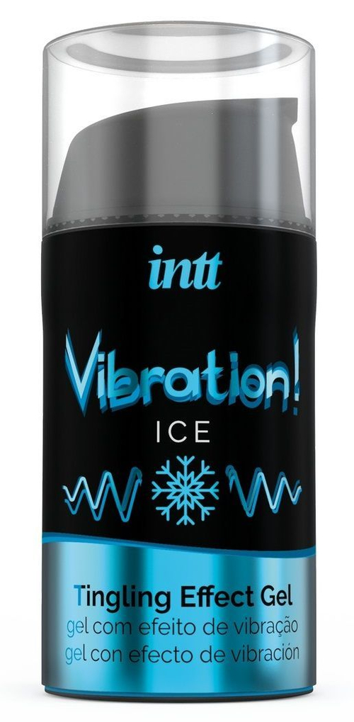 Возбуждающий гель INTT Vibration! Ice – эффект вибрации, 15 мл