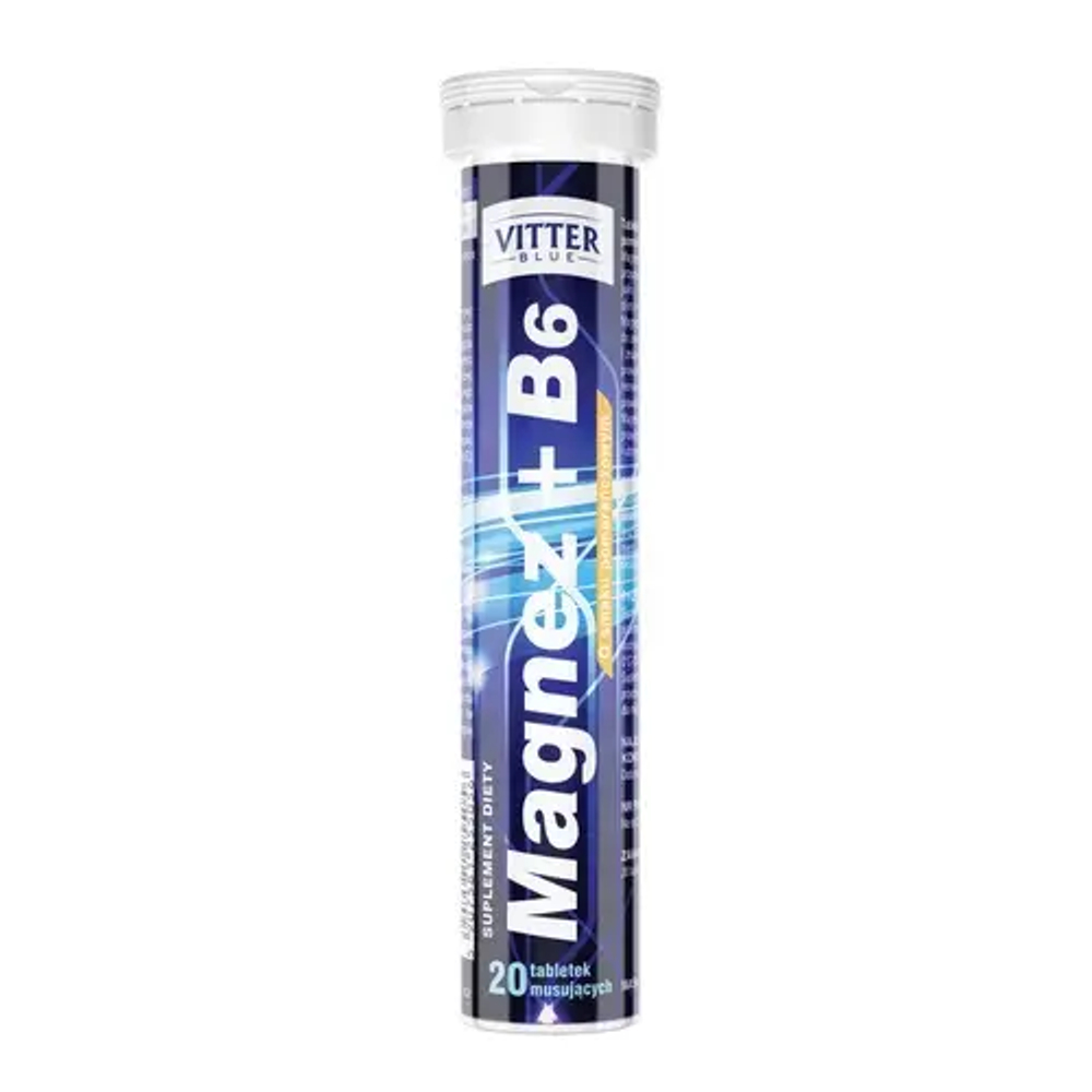 Vitter Blue Magnesium + B6 - 20 шипучих таблеток