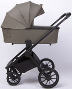 Детская коляска Peppy Monaco 3 в 1 Sandstone (песочный), рама черная