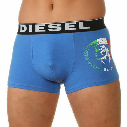 Мужские трусы боксеры синие Diesel DIS0100