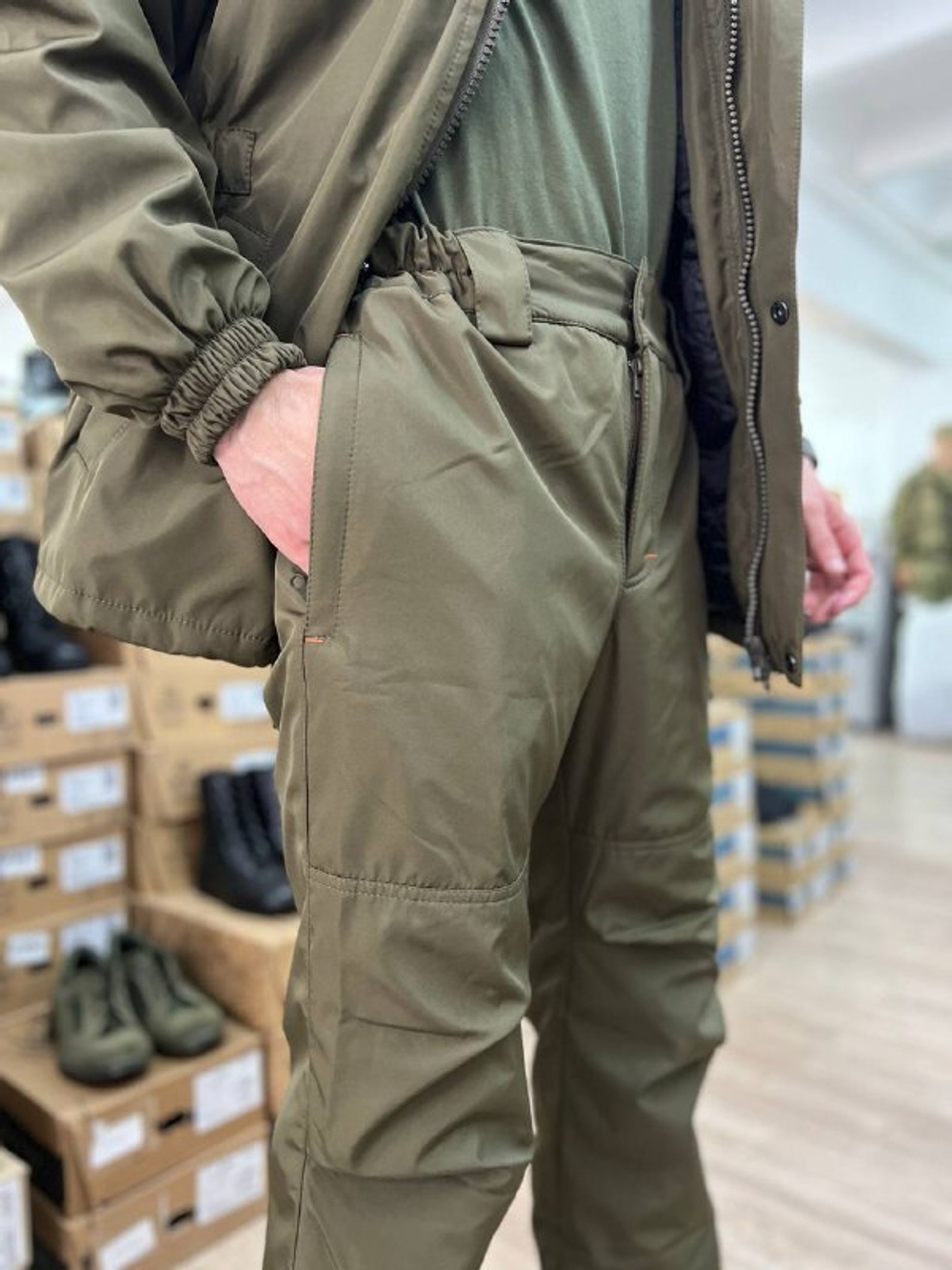 Костюм Город 2 деми / олива