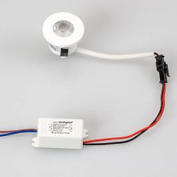 Светодиодный светильник LTM-R35WH 1W White 30deg (Arlight, IP40 Металл, 3 года) 020751