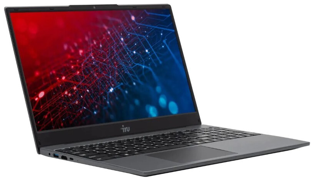 Ноутбук  iRu Tactio 15PHC 15.6 ", Ryzen 5, 8 Гб RAM, 256 Гб SSD, Radeon Graphics, Черный