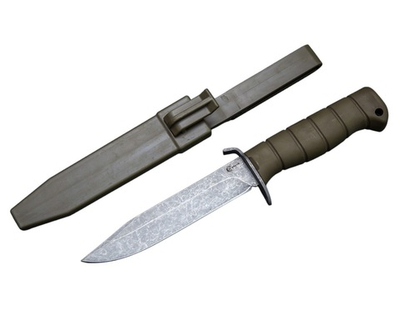 Нож кузница Семина  НР-43, ст.95х18 рук. Elastron, чехол пластик