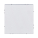 Выключатель кнопочный 1-клавишный 10А/250В, белый глянцевый Kollinger Eclipse EC-006WG