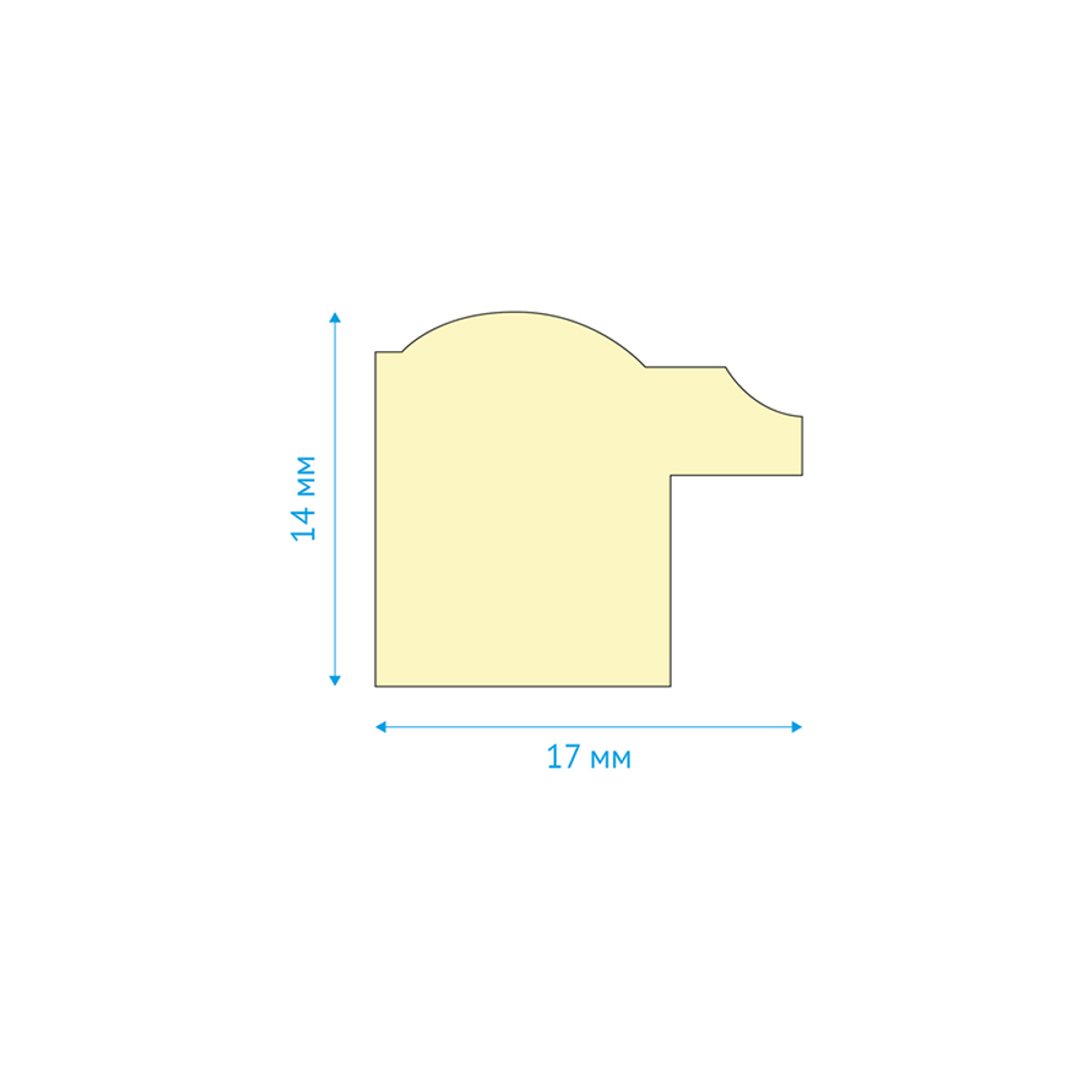 Рамка деревянная, OfficeSpace, №1, мокко, стекло, 30х40 см