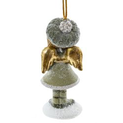 GAEM Фигурка декоративная подвесная "Ангел", L4,5 W4 H11 см, 2в.