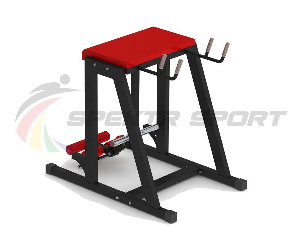 Обратная гиперэкстензия Spektr Sport с отягощением (свободный вес)