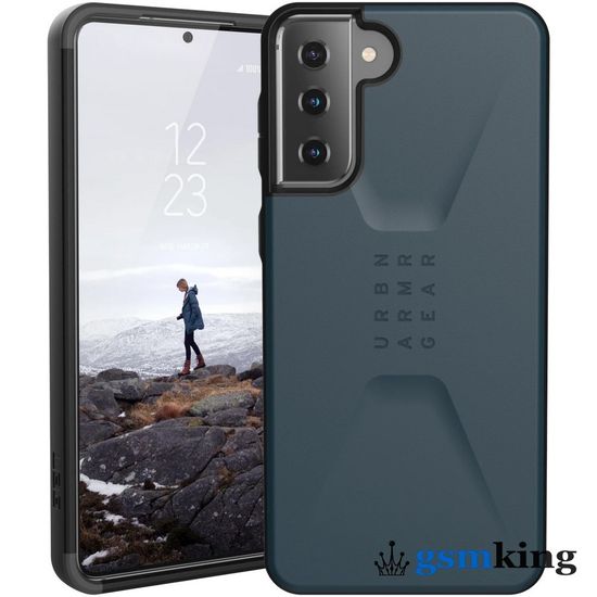UAG Civilian Series Case for Samsung Galaxy S21 Plus Mallard (Синий)21282D115555
