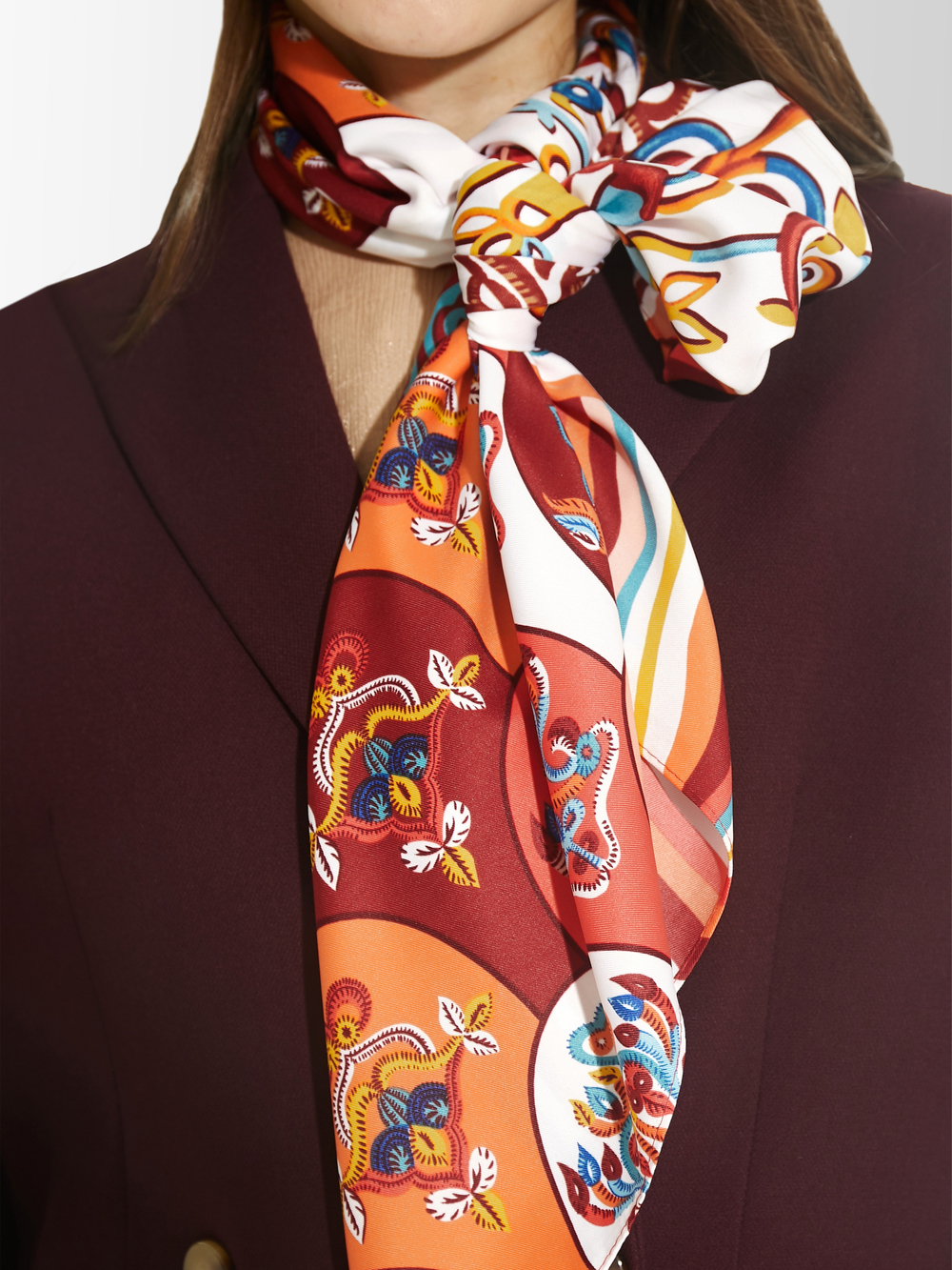 Платок «Легенды народов Амура»