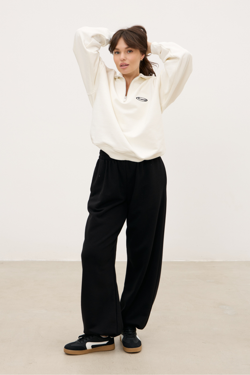 Брюки-трансформеры, черные