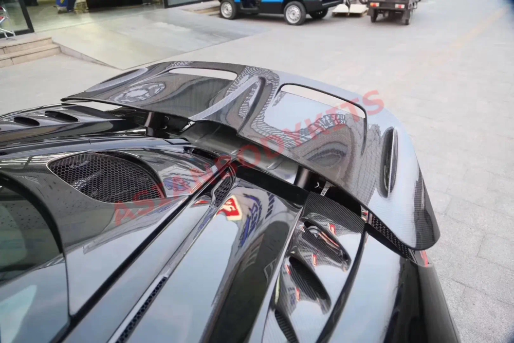 Карбоновый спойлер-крыло для McLaren 720S 2017-2023 МакЛарен тюнинг