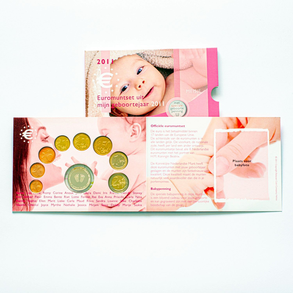 Netherlands 2011 Baby Set - Girl