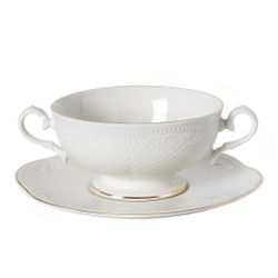 Бульонная пара 280 мл d 11,8 см h6 см Gold Aristocrat Noble [1]