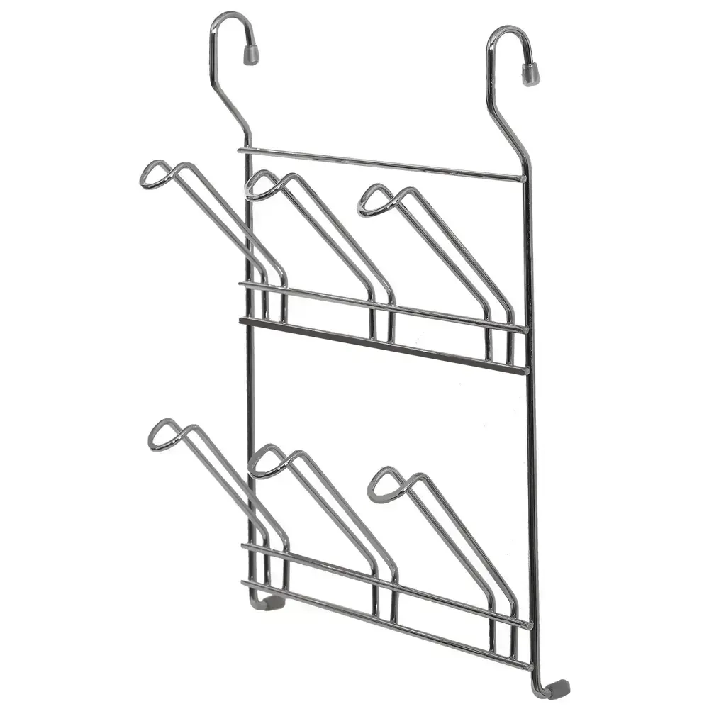 Полка для 6-ти бокалов Delinia 24x10x34см сталь цвет хром