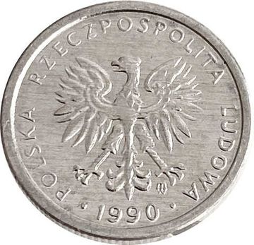 1 злотый 1990 Польша