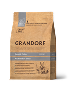Grandorf Dog adult medium & maxi корм сухой для собак кролик с индейкой