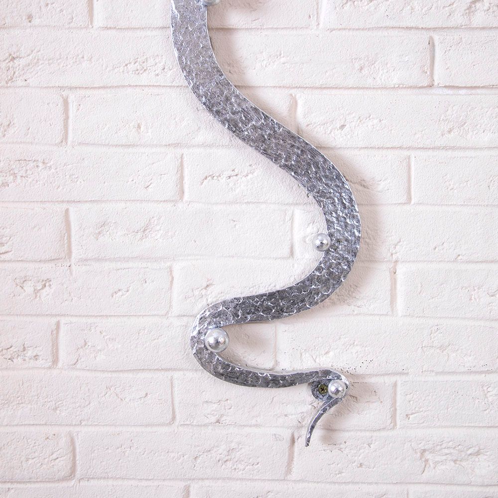 Вешалка настенная Heri modern 2 Античное серебро