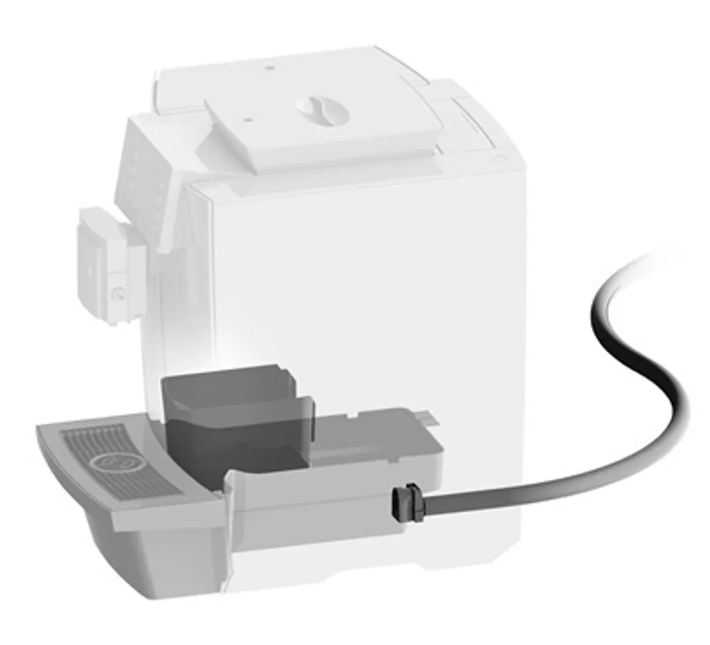 Комплект деталей Jura для выброса кофейных отходов/отвода остаточной воды для серии X (24047)