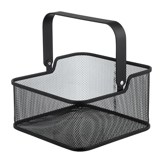 Корзина для хранения ferrant, 20х20х11,5 см, черная