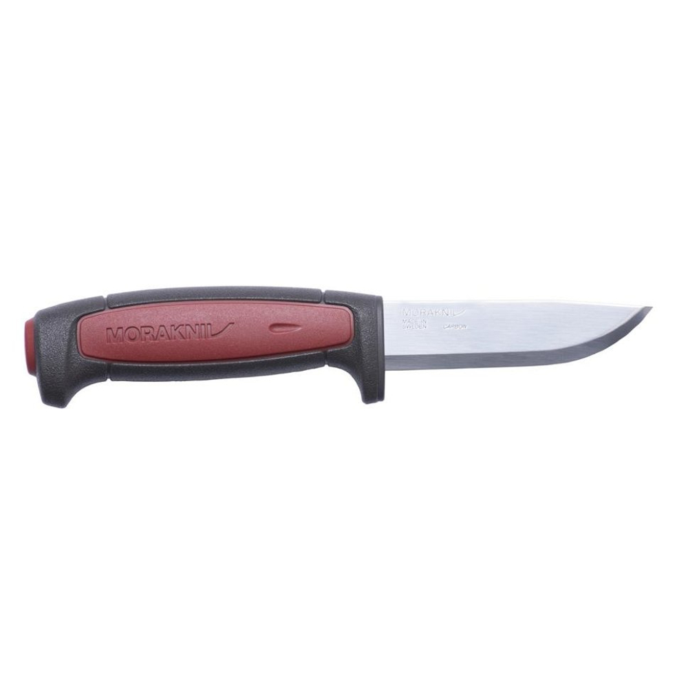 Нож Morakniv Pro C, углеродистая сталь, черный/бордовый