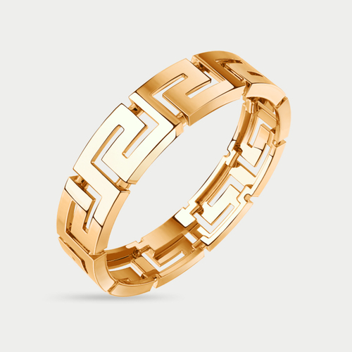 Кольцо женское из розового золота 585 пробы без вставок (арт. 08-108206)