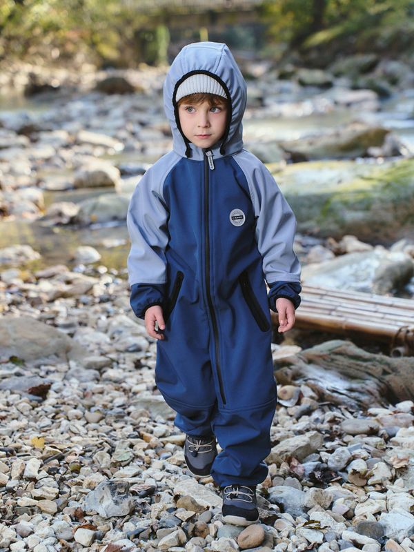 Комбинезон Колор блок Softshell демисезонный 