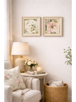 Набор из двух картин в раме для интерьера