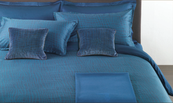 Постельное белье 2 спальное евро Trussardi Twist U40 Blu