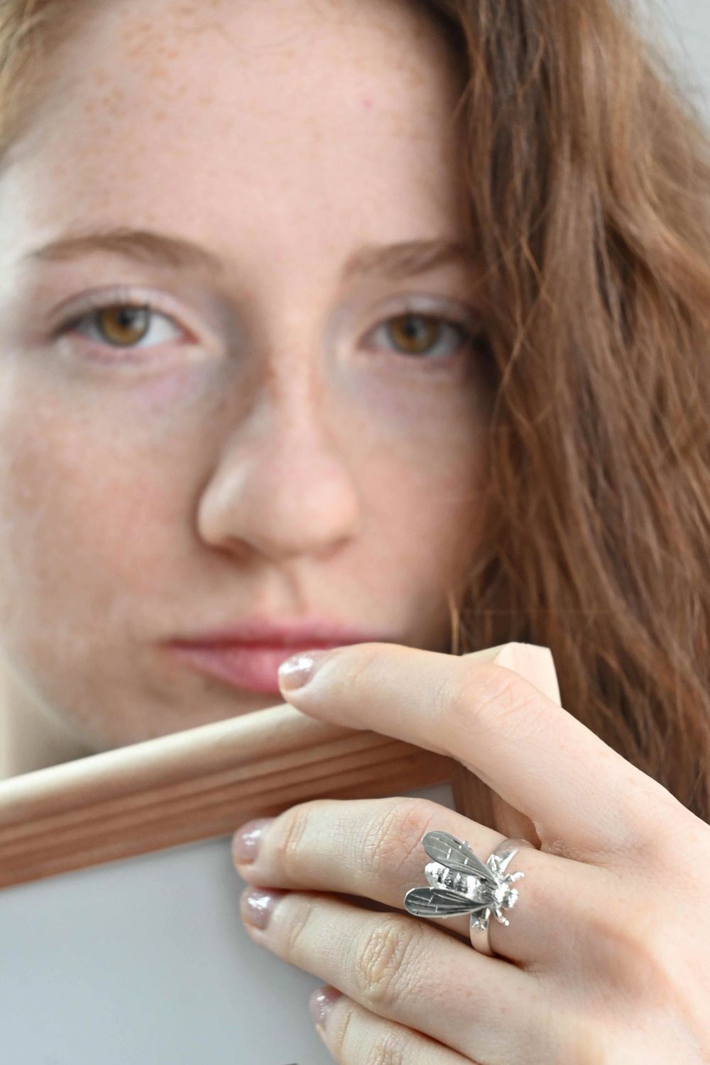 Кольцо Moon River Муха R001