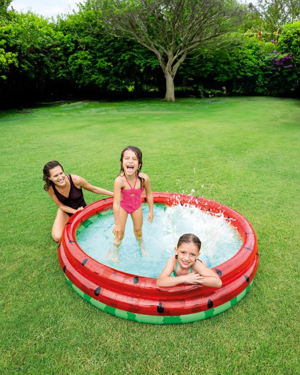Бассейн надувной Арбуз 168*38см (Intex)