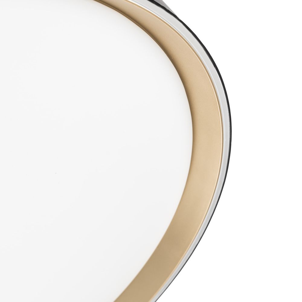 Citilux BOSS CL751451G LED RGB Светильник с пультом Чёрный с Золотом