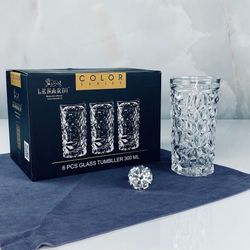 Lenardi 588-571 Набор из 6 стаканов 300мл в под.уп.(х8)Стекло