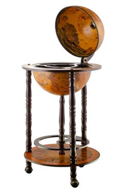 JG33001R Глобус-бар напольный, сфера 33 см, PTOLEMAEUS