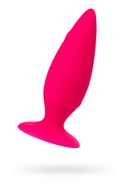 Анальная втулка TOYFA POPO Pleasure, силикон, розовая, 10 см