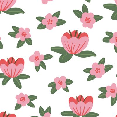 абстрактные цветы