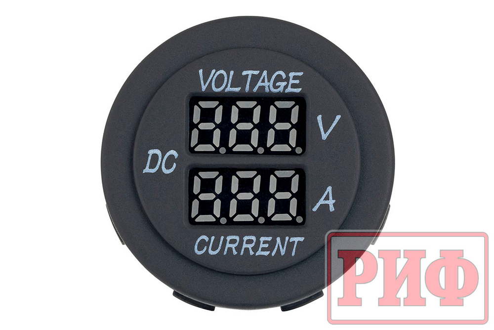 Вольтметр/амперметр 12В РИФ