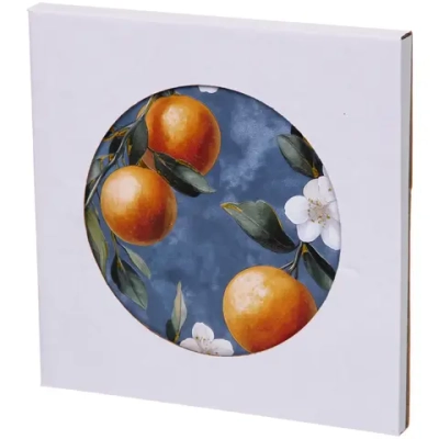 Подставка керамическая 16*16см «Апельсины»