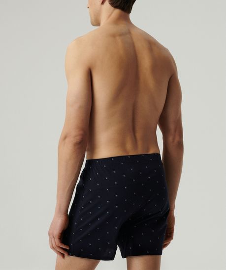 Трусы (2 шт) мужские семейные Atlantic 2MBX-072, хлопок, серый меланж + темно-синий