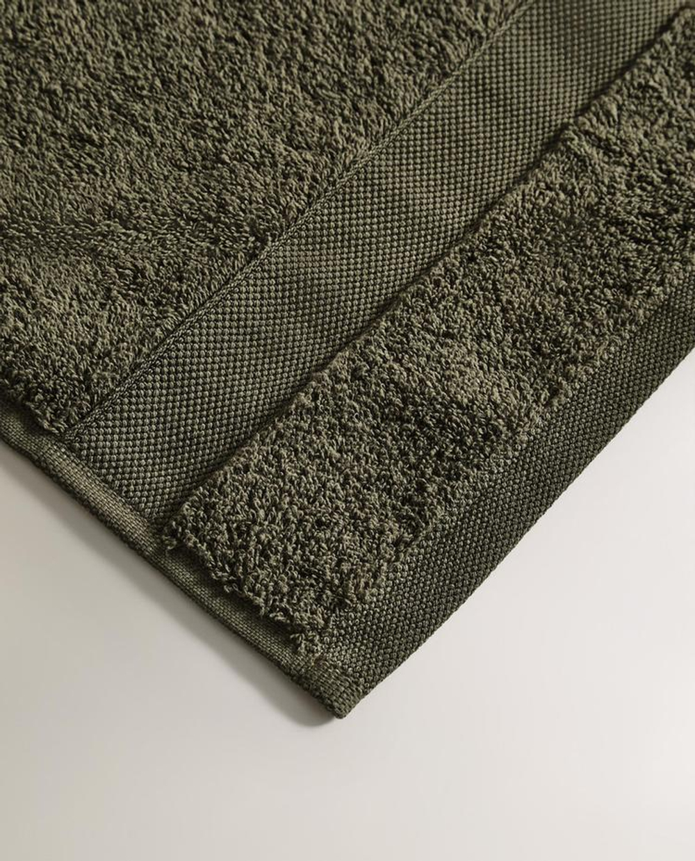 ZARA HOME ПОЛОТЕНЦЕ ИЗ ХЛОПКА ВЫСШЕГО КАЧЕСТВА, ХАКИ