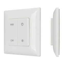 Панель SMART-P48-MIX-P-SUF (3V, 1 зона, Knob, 2.4G) (Arlight, Пластик) 028302