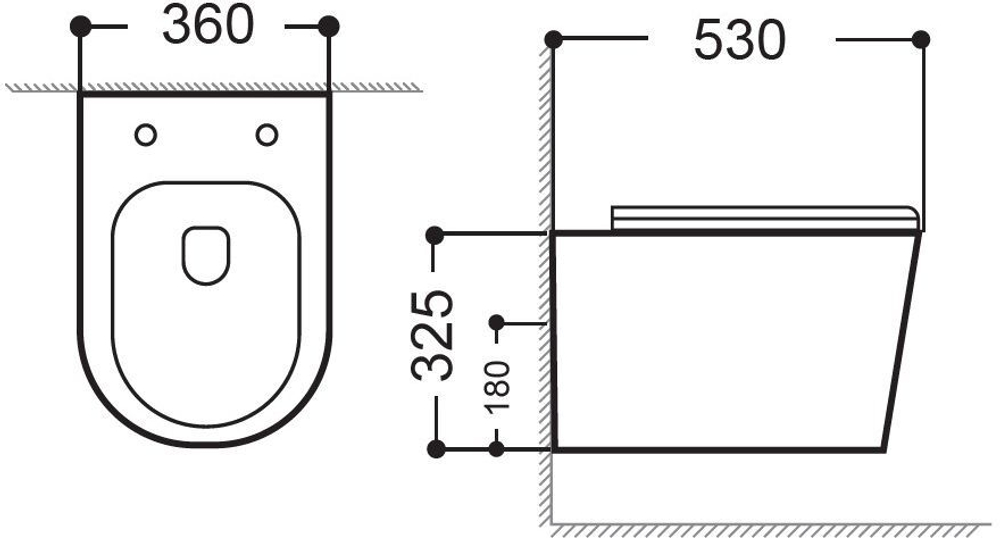 Унитаз подвесной Aquanet Rimless Atago 2.0 W LX-1905