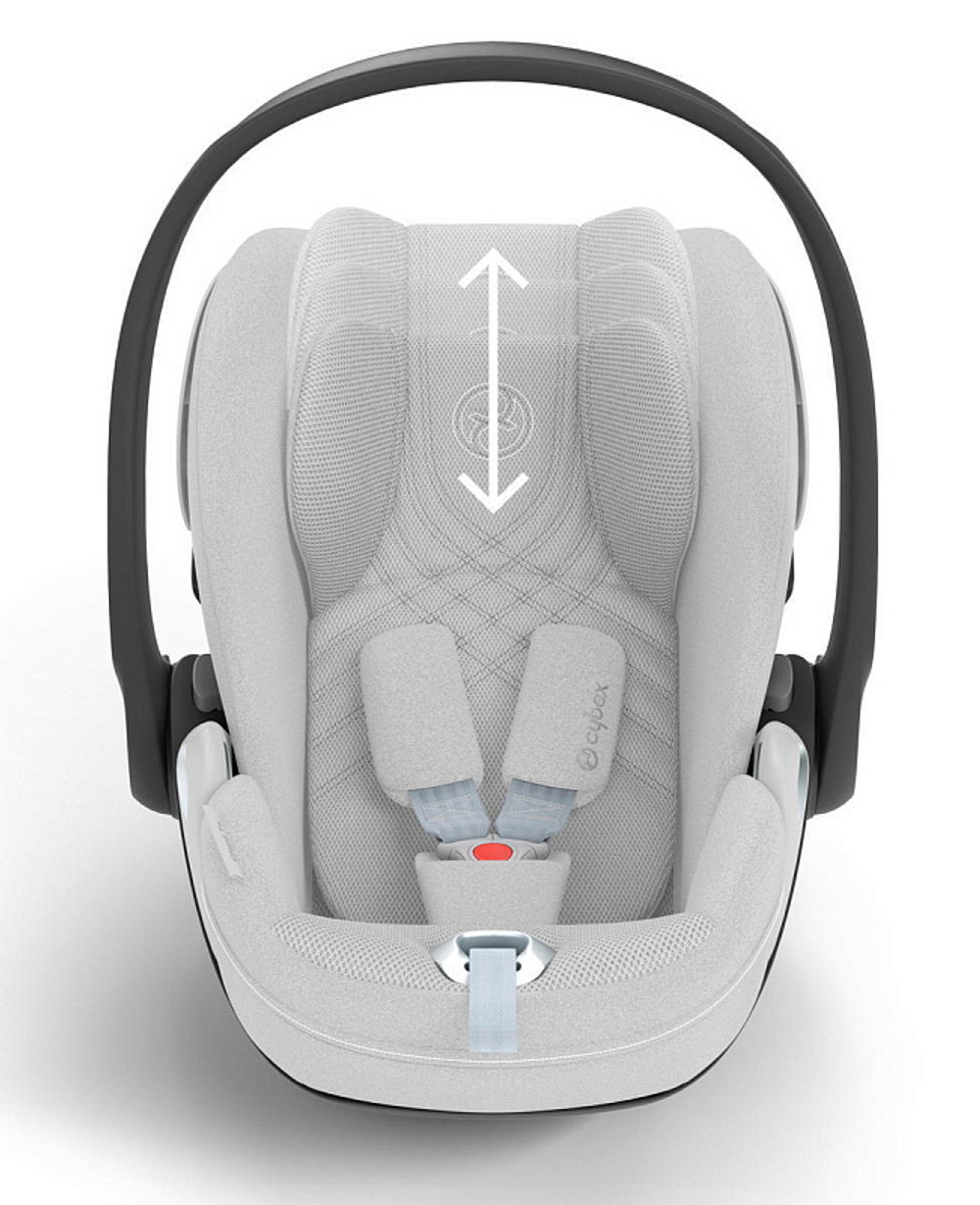 Коляска 3 в 1 Cybex Priam IV Chrome Brown complete и автокресло Cloud T i-Size Platinum White Plus Leaf Green