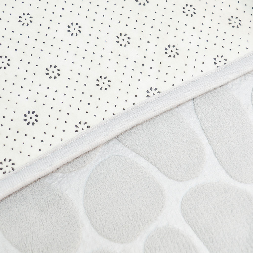 Коврик для туалета Roomis Камни 50*50см, серый