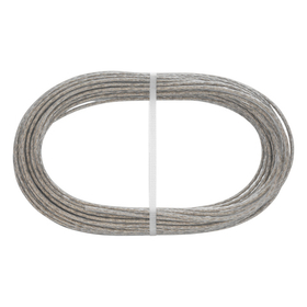 Трос металлополимерный прозрачный ПР-3.0, толщина 3.0 мм, моток 20 метров Сибртех 47629
