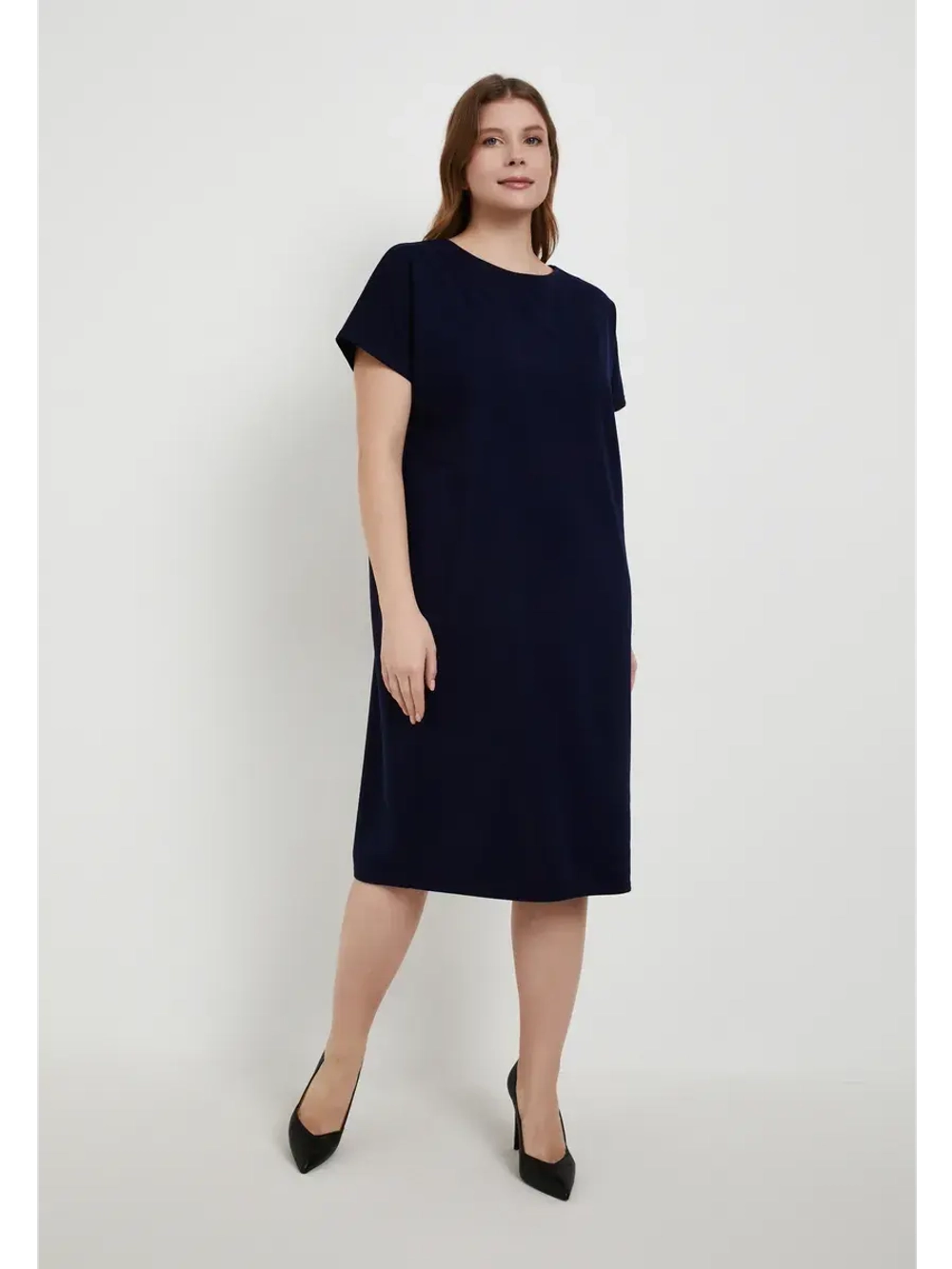 Платье прямое базовое