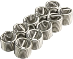 Вставка резьбовая для восстановления резьбы M12 х 1.75 мм., 10 штук, ZIPMEND