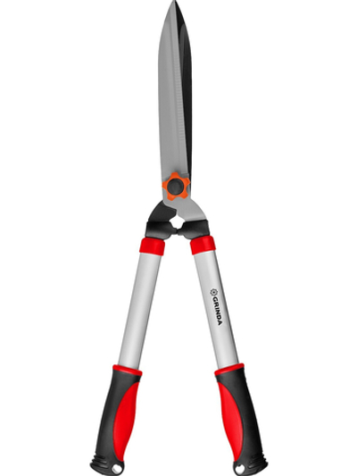 GRINDA GH-630, 630 мм, закаленные лезвия, антикор. покрытие, стальные рукоятки, кусторез (8-423551)